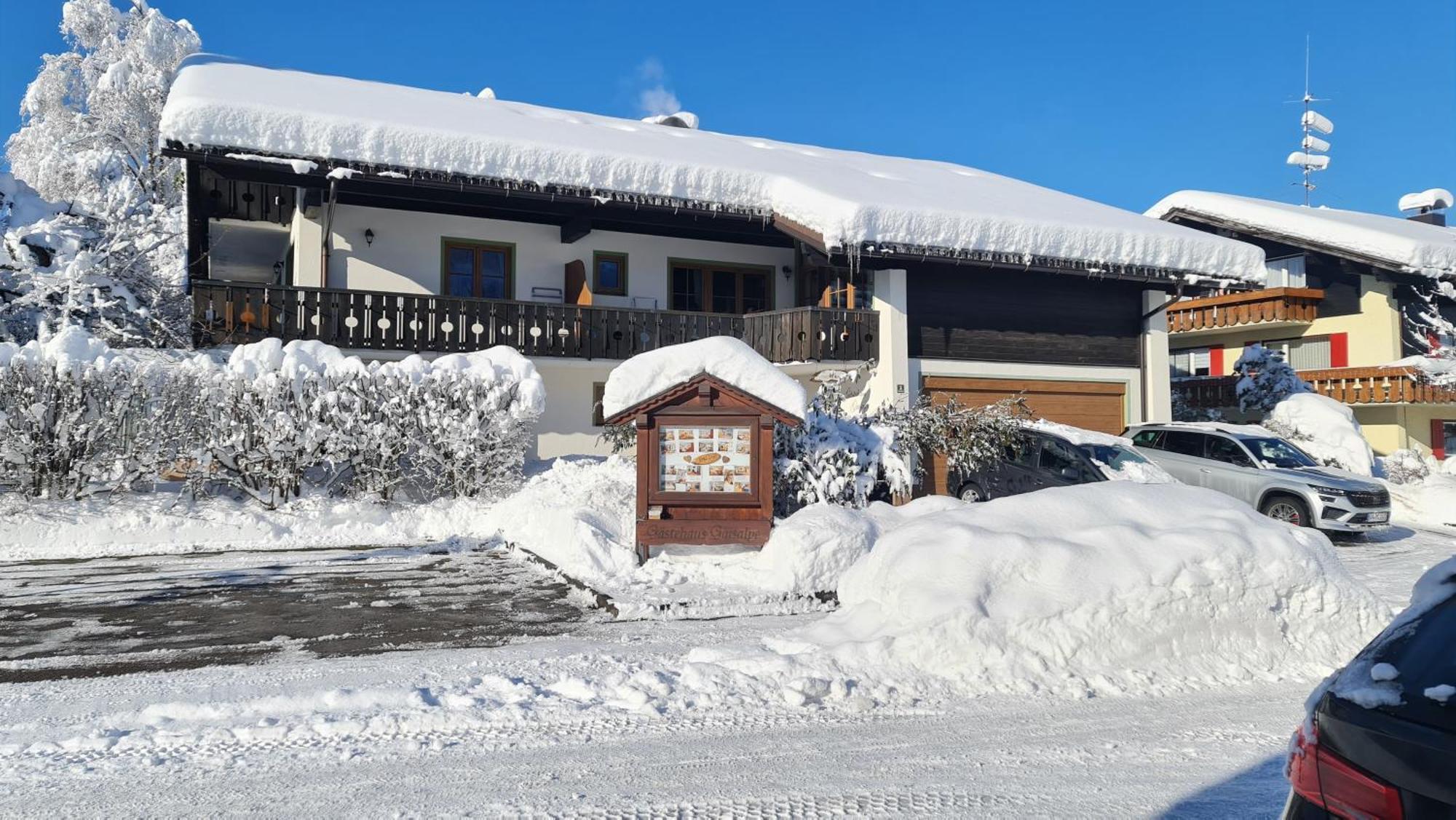 Gaestehaus Gaisalpe Fischen im Allgaeu ภายนอก รูปภาพ
